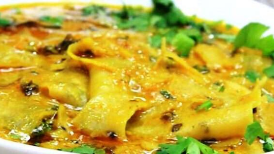 how to make papad ki sabji