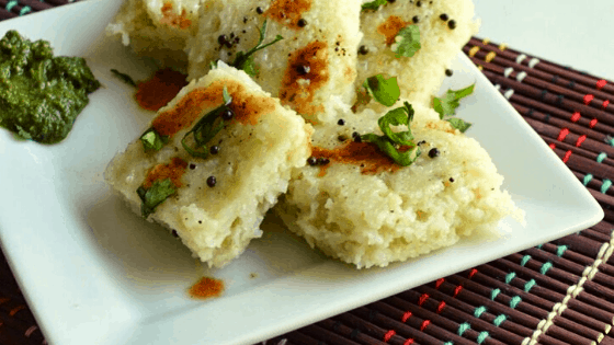 rava poha dhokla