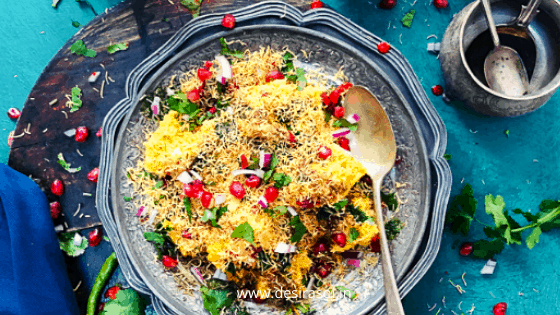 Dhokla Chaat recipe in hindi