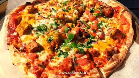 Chutney Masala Pizza