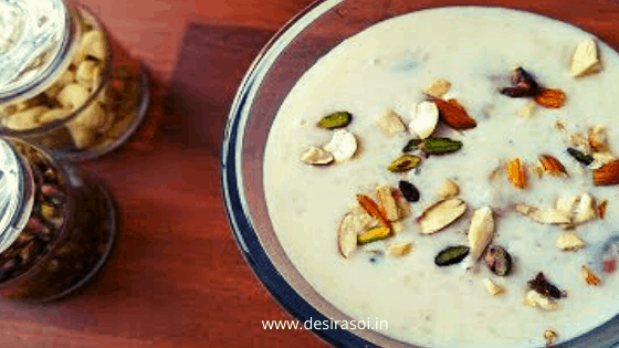 Rajasthani Kheer Recipe