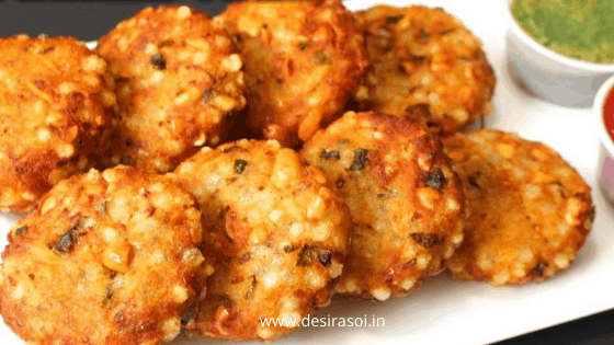 sabudana vada recipe in hindi