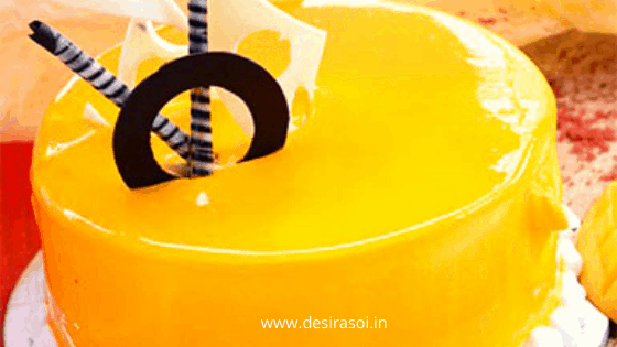 Mango Cake Recipe -मैंगो केक बनाने की विधि 1 mango cake recipe