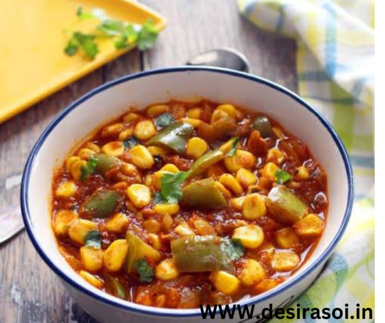 Corn Capsicum Masala - कॉर्न कैप्सिकम मसाला 8