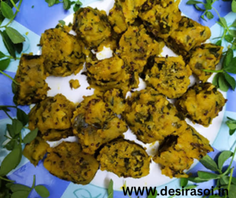 Methi Ke Gatte ki Recipe In Hindi -मेथी के गट्टे 7