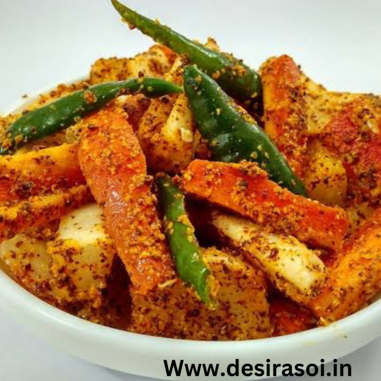 Mooli Gajar Ka Mix Achaar : गाजर मूली का अचार 4