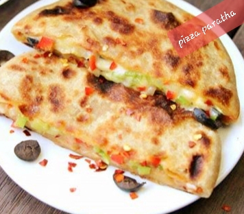 Homemade Pizza paratha Recipe in Hindi - (पिज़्ज़ा पराठा) 10 Homemade Pizza paratha Recipe in Hindi - (पिज़्ज़ा पराठा) 10