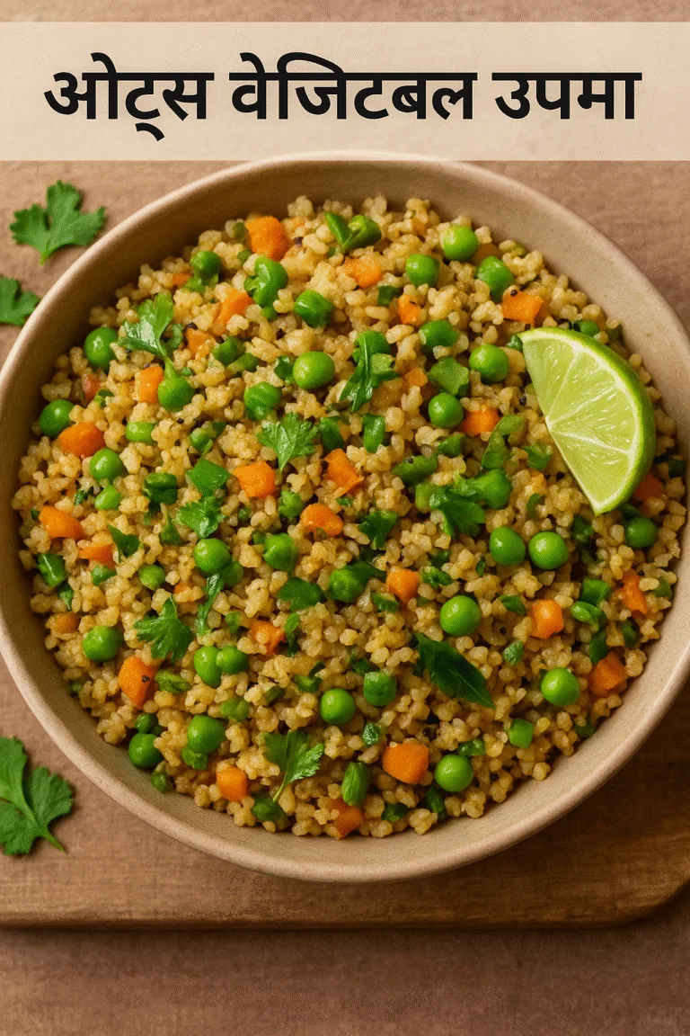 ओट्स वेजिटेबल उपमा- (Oats Vegetable Upma) 11 ओट्स वेजिटेबल उपमा- (Oats Vegetable Upma) 9